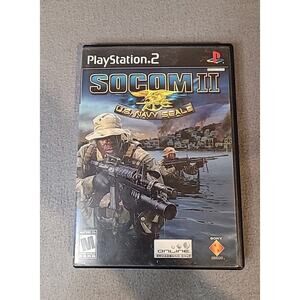SOCOM II: U.S. Navy SEALs – Sony PlayStation 2 (PS2, 2003) | GUC | No Manual